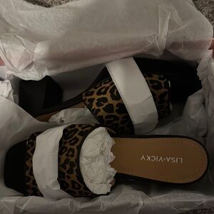 Brown and Black Heels with Classic Design